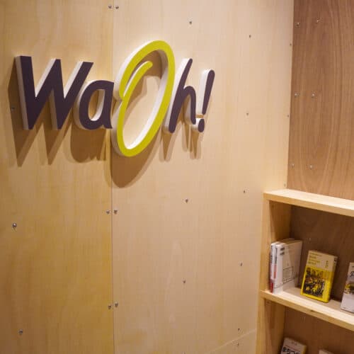 商店街コワーキングスペースWaOh! の内観