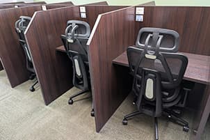 勉強カフェ 国分寺スタジオの内観写真